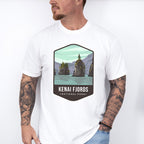 Kenai Fjords National Park Colorful Design - National Parks Unisex Crewneck T-Shirt Sweatshirt Hoodie