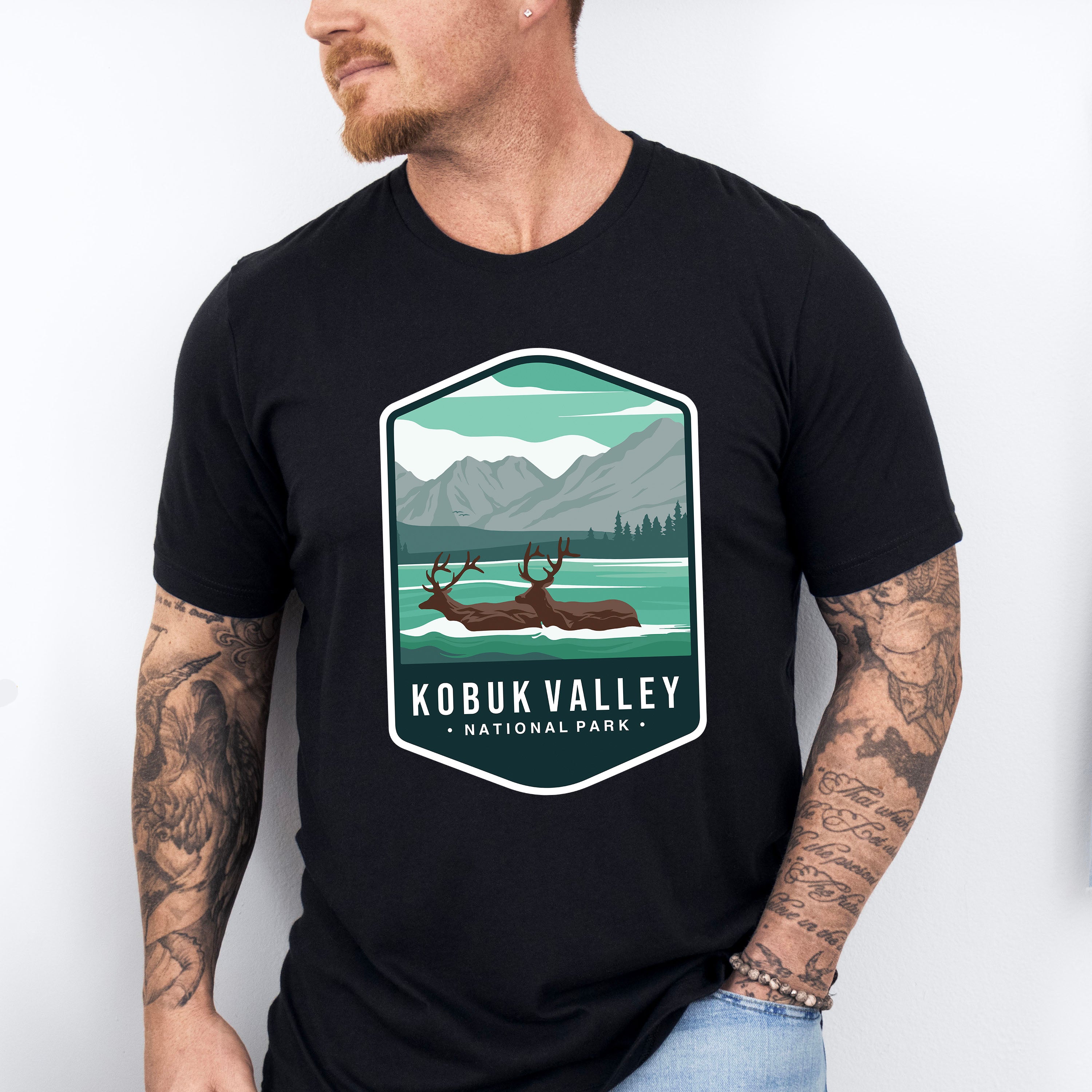 Kobuk Valley National Park Colorful Design - National Parks Unisex Crewneck T-Shirt Sweatshirt Hoodie