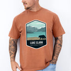 Lake Clark National Park Colorful Design - National Parks Unisex Crewneck T-Shirt Sweatshirt Hoodie