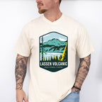 Lassen Volcanic National Park Colorful Design - National Parks Unisex Crewneck T-Shirt Sweatshirt Hoodie