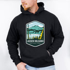 Lassen Volcanic National Park Colorful Design - National Parks Unisex Crewneck T-Shirt Sweatshirt Hoodie