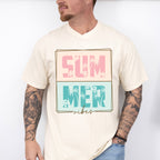 Summer Vibes Design - Summer Theme Unisex Crewneck T-Shirt Sweatshirt Hoodie