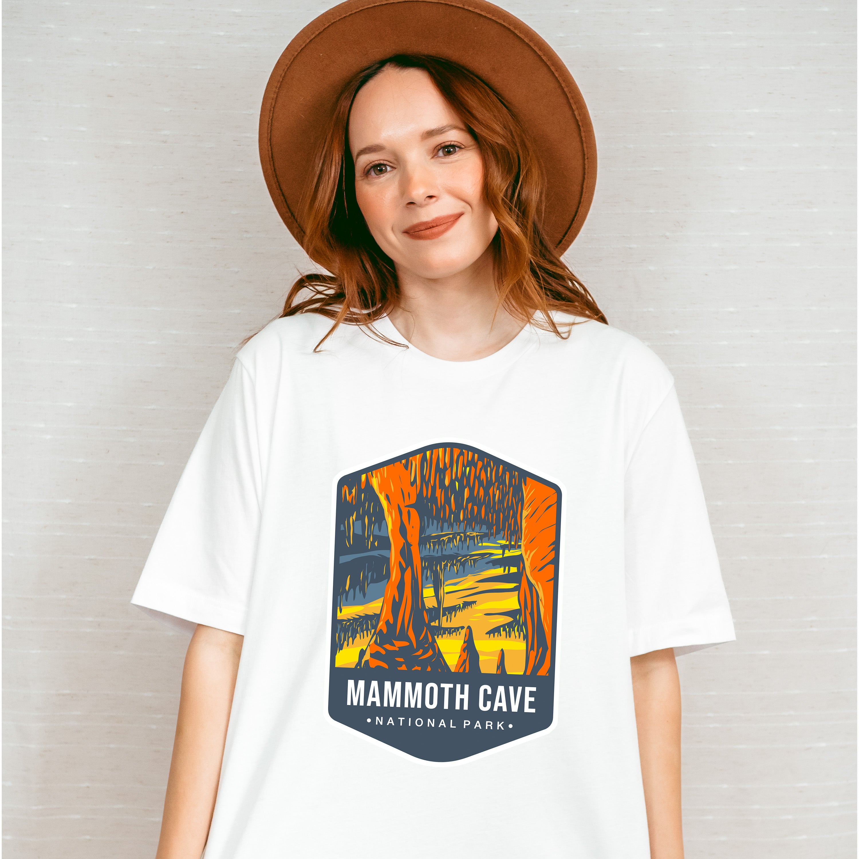 Mammoth Cave National Park Colorful Design - National Parks Unisex Crewneck T-Shirt Sweatshirt Hoodie