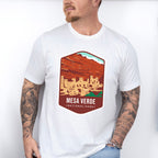 Mesa Verde National Park Colorful Design - National Parks Unisex Crewneck T-Shirt Sweatshirt Hoodie
