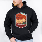 Mesa Verde National Park Colorful Design - National Parks Unisex Crewneck T-Shirt Sweatshirt Hoodie