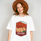 Mesa Verde National Park Colorful Design - National Parks Unisex Crewneck T-Shirt Sweatshirt Hoodie