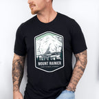 Mount Rainier National Park Colorful Design - National Parks Unisex Crewneck T-Shirt Sweatshirt Hoodie