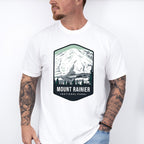 Mount Rainier National Park Colorful Design - National Parks Unisex Crewneck T-Shirt Sweatshirt Hoodie