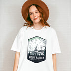 Mount Rainier National Park Colorful Design - National Parks Unisex Crewneck T-Shirt Sweatshirt Hoodie