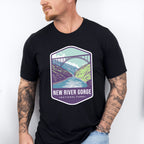 New River Gorge National Park Colorful Design - National Parks Unisex Crewneck T-Shirt Sweatshirt Hoodie