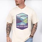New River Gorge National Park Colorful Design - National Parks Unisex Crewneck T-Shirt Sweatshirt Hoodie