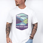 New River Gorge National Park Colorful Design - National Parks Unisex Crewneck T-Shirt Sweatshirt Hoodie