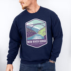 New River Gorge National Park Colorful Design - National Parks Unisex Crewneck T-Shirt Sweatshirt Hoodie