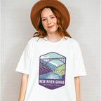 New River Gorge National Park Colorful Design - National Parks Unisex Crewneck T-Shirt Sweatshirt Hoodie