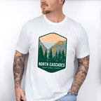 North Cascades National Park Colorful Design - National Parks Unisex Crewneck T-Shirt Sweatshirt Hoodie