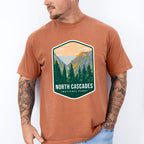 North Cascades National Park Colorful Design - National Parks Unisex Crewneck T-Shirt Sweatshirt Hoodie