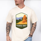 Petrified Forest National Park Colorful Design - National Parks Unisex Crewneck T-Shirt Sweatshirt Hoodie