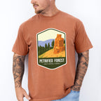 Petrified Forest National Park Colorful Design - National Parks Unisex Crewneck T-Shirt Sweatshirt Hoodie
