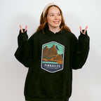 Pinnacles National Park Colorful Design - National Parks Unisex Crewneck T-Shirt Sweatshirt Hoodie