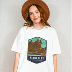 Pinnacles National Park Colorful Design - National Parks Unisex Crewneck T-Shirt Sweatshirt Hoodie