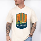 Redwood National Park Colorful Design - National Parks Unisex Crewneck T-Shirt Sweatshirt Hoodie