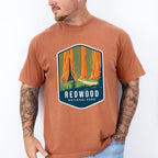 Redwood National Park Colorful Design - National Parks Unisex Crewneck T-Shirt Sweatshirt Hoodie