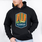 Redwood National Park Colorful Design - National Parks Unisex Crewneck T-Shirt Sweatshirt Hoodie