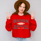 Beachbum Surfing Co Est. 1778 Design - Summer Theme Unisex Crewneck T-Shirt Sweatshirt Hoodie