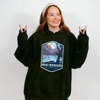 Rocky Mountains National Park Colorful Design - National Parks Unisex Crewneck T-Shirt Sweatshirt Hoodie