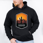 Saguaro National Park Colorful Design - National Parks Unisex Crewneck T-Shirt Sweatshirt Hoodie