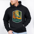 Sequoia National Park Colorful Design - National Parks Unisex Crewneck T-Shirt Sweatshirt Hoodie