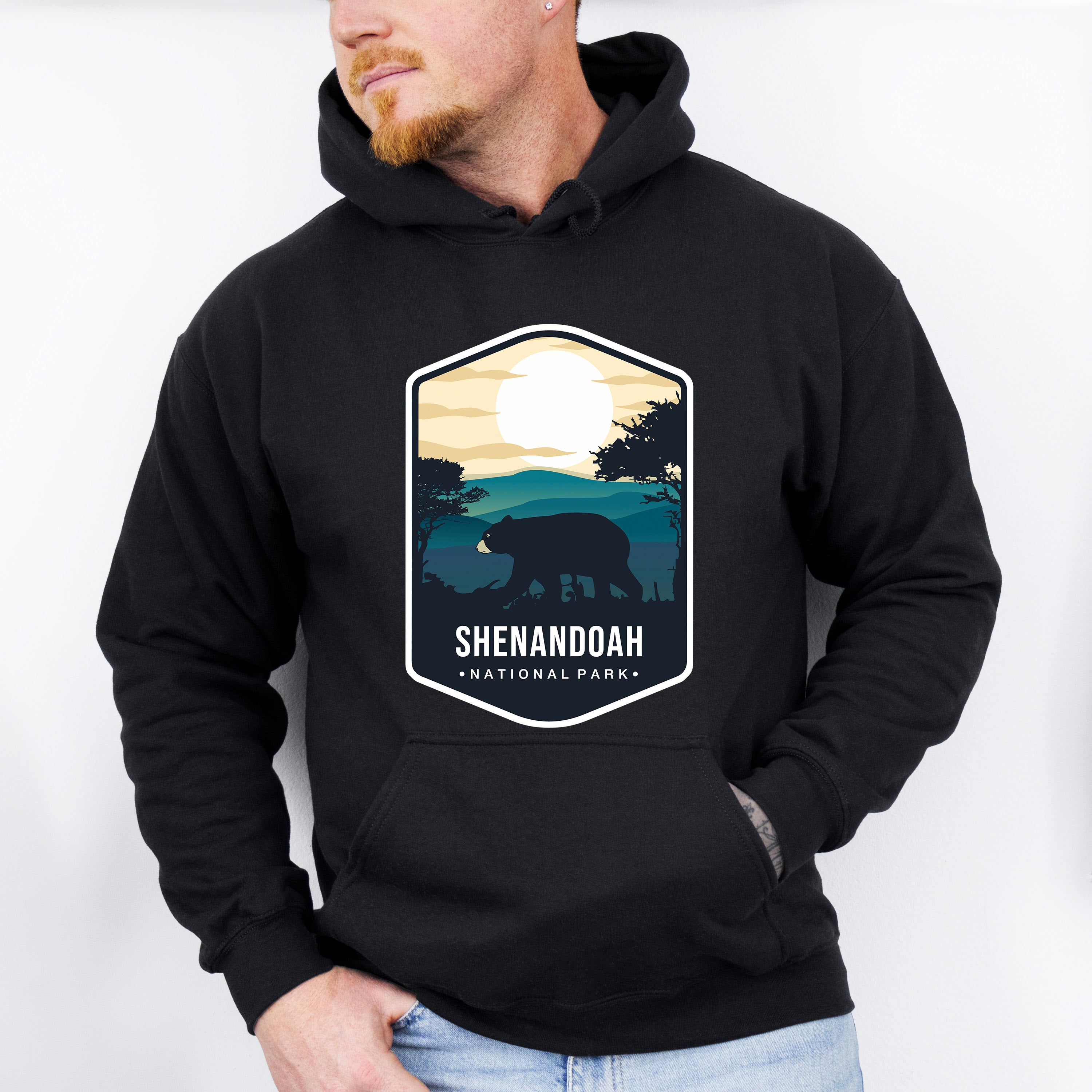 Shenandoah National Park Colorful Design - National Parks Unisex Crewneck T-Shirt Sweatshirt Hoodie