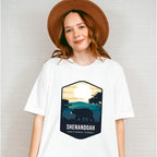 Shenandoah National Park Colorful Design - National Parks Unisex Crewneck T-Shirt Sweatshirt Hoodie