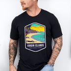 Virgin Islands National Park Colorful Design - National Parks Unisex Crewneck T-Shirt Sweatshirt Hoodie