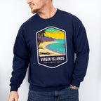 Virgin Islands National Park Colorful Design - National Parks Unisex Crewneck T-Shirt Sweatshirt Hoodie