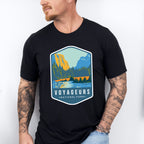 Voyageurs National Park Colorful Design - National Parks Unisex Crewneck T-Shirt Sweatshirt Hoodie