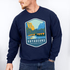 Voyageurs National Park Colorful Design - National Parks Unisex Crewneck T-Shirt Sweatshirt Hoodie