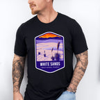 White Sands National Park Colorful Design - National Parks Unisex Crewneck T-Shirt Sweatshirt Hoodie