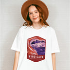 Wind Cave National Park Colorful Design - National Parks Unisex Crewneck T-Shirt Sweatshirt Hoodie