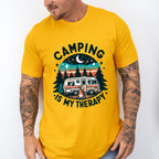 Camping is My Therapy Design - Camping Unisex Crewneck T-Shirt Sweatshirt Hoodie