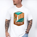 Yellowstone National Park Colorful Design - National Parks Unisex Crewneck T-Shirt Sweatshirt Hoodie