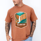 Yellowstone National Park Colorful Design - National Parks Unisex Crewneck T-Shirt Sweatshirt Hoodie