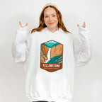 Yellowstone National Park Colorful Design - National Parks Unisex Crewneck T-Shirt Sweatshirt Hoodie