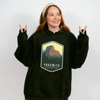 Yosemite National Park Colorful Design - National Parks Unisex Crewneck T-Shirt Sweatshirt Hoodie