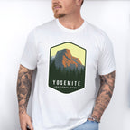 Yosemite National Park Colorful Design - National Parks Unisex Crewneck T-Shirt Sweatshirt Hoodie
