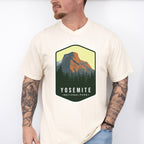 Yosemite National Park Colorful Design - National Parks Unisex Crewneck T-Shirt Sweatshirt Hoodie