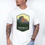 Yosemite National Park Colorful Design - National Parks Unisex Crewneck T-Shirt Sweatshirt Hoodie