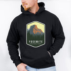 Yosemite National Park Colorful Design - National Parks Unisex Crewneck T-Shirt Sweatshirt Hoodie