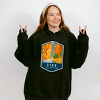 Zion National Park Colorful Design - National Parks Unisex Crewneck T-Shirt Sweatshirt Hoodie