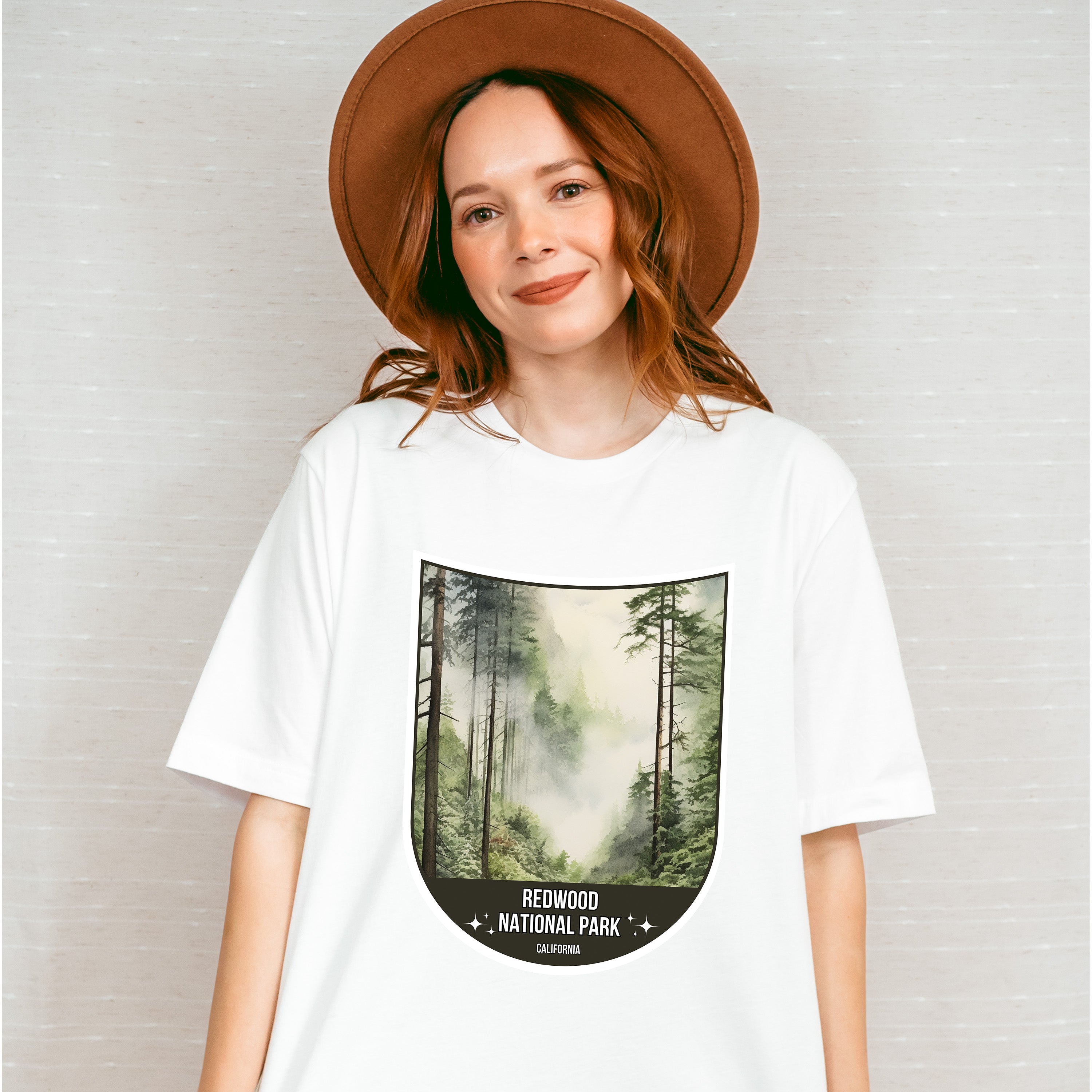 Redwood National Park California - National Parks Unisex Crewneck T-Shirt Sweatshirt Hoodie